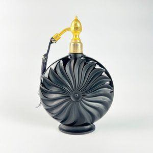 Vintage Art Deco Marcel Franck Brevete SGDG Black Perfume Bottle Atomizer France